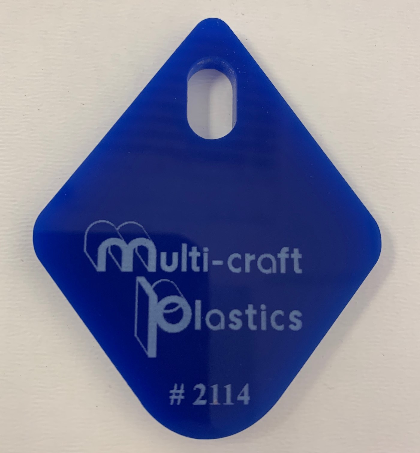 4.5mm 6x8FT BLUE CAST ACRYLIC #2114 - Colored Acrylic Sheet